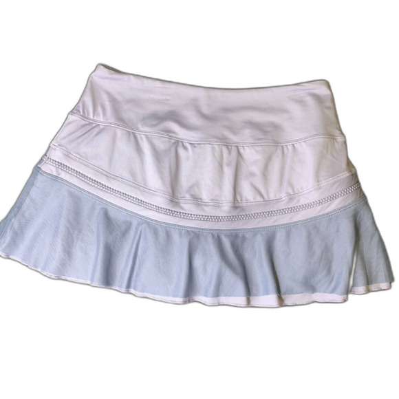 Nike Dri-FIT Tennis Skort Flounce Hem Athletic Golf Workout Pickleball Tennis - Picture 2 of 10
